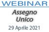 29/06/2021 Webinar Formativo: Assegno Unico