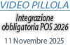 11/11/2025: Videopillola: Integrazione obbligatoria POS 2026