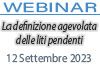 12/09/2023 Webinar Formativo - La definizione agevolata delle liti pendenti