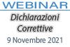 9/11/2021 Webinar Formativo: Eventuali dichiarazioni correttive