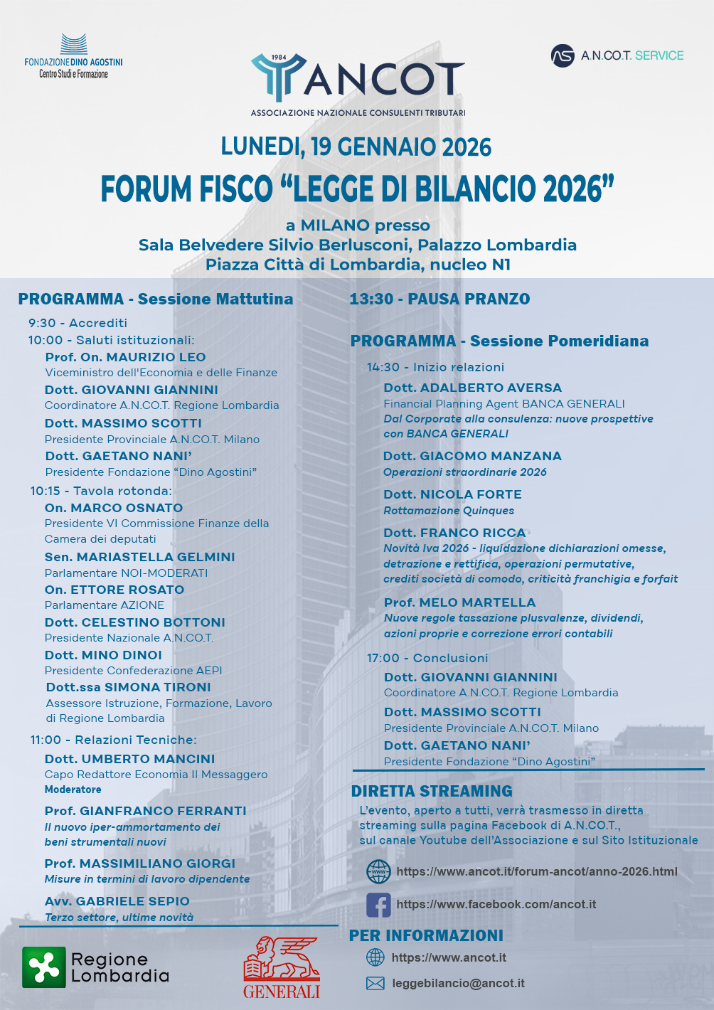 Forum Fisco 2026 Locandina sito